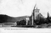 postkaart van Hastière Ancienne église et pont d'Hastière