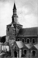 postkaart van Fosses-la-Ville La tour de l'église