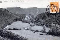 carte postale ancienne de Hastière Le Moulin et la vallée de l'Hermeton