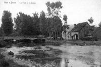 postkaart van Han-sur-Lesse Le Pont de la Lesse