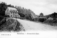 postkaart van Maredsous Avenue de la Gare