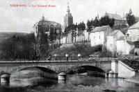 carte postale ancienne de Vierves-sur-Viroin Le Grand Pont