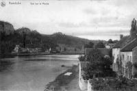 postkaart van Namêche Vue sur la Meuse
