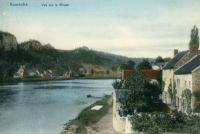 postkaart van Namêche Vue sur la Meuse