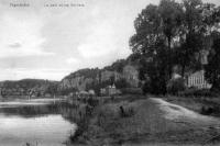postkaart van Namêche Le pont et les rochers
