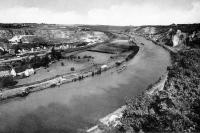 postkaart van Namêche La Meuse vers Sclayn