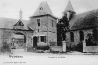 carte postale ancienne de Anseremme&nbsp;La cour de la ferme