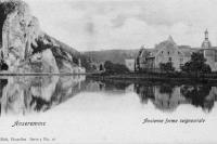 carte postale ancienne de Anseremme&nbsp;Ancienne ferme seigneuriale