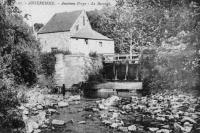carte postale ancienne de Anseremme&nbsp;Ancienne Forge - Le Barrage