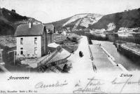 carte postale ancienne de Anseremme&nbsp;L'écluse
