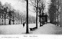 postkaart van Gent Place d'armes