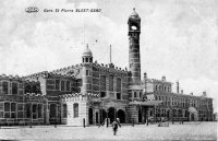 carte postale ancienne de Gand Gare St Pierre