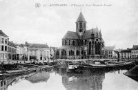 postkaart van Oudenaarde L'Escaut et Notre-Dame-de-Pamele