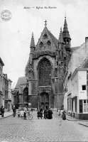 postkaart van Aalst Eglise St-Martin