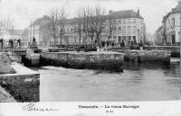 postkaart van Dendermonde Le Vieux Barrage