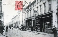 carte postale ancienne de Gand Rue d'Anvers