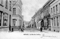 postkaart van Ronse La rue des Jardins
