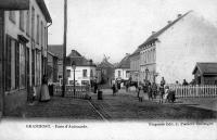 postkaart van Geraardsbergen Porte d'Audenarde