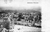 postkaart van Oudenaarde Panorama