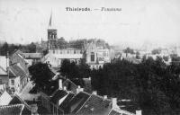 carte postale ancienne de Tielrode Panorama