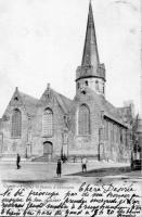 carte postale ancienne de Gand L'église Saint Martin d'Akkergem