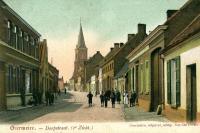 carte postale ancienne de Overmere Dorpstraat