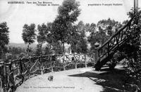 postkaart van Nederbrakel Parc des Top Bronnen - Terasse du Châlet - Propriétaire François Hoebeke