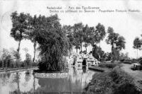 postkaart van Nederbrakel Parc des Top Bronnen - Grottes où jaillissent les Sources - Propriétaire François Hoebeke