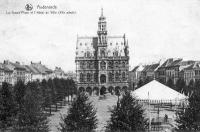 postkaart van Oudenaarde La Grand Place et l'hôtel de ville