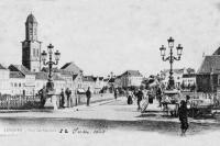 postkaart van Lokeren Pont des Stations
