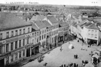 carte postale ancienne de Grammont Panorama