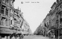 postkaart van Leuven Avenue des alliés