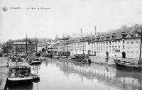 postkaart van Leuven Le Canal et l'Entrepôt