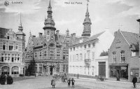 postkaart van Leuven Hôtel des Postes