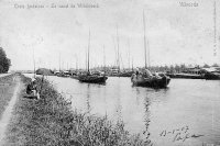 postkaart van Vilvoorde Trois Fontaines - Le Canal de Willebroeck