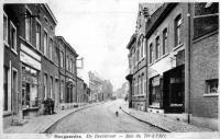 carte postale ancienne de Hoegaarden Rue du Tir à l'Arc
