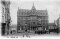 postkaart van Halle Hôtel de ville