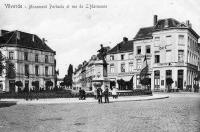 postkaart van Vilvoorde Monument Portaels et rue de l' Harmonie