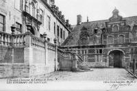 carte postale ancienne de Louvain L'Escalier d'honneur de l'Abbaye de Parc