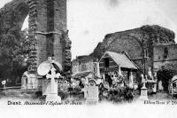 postkaart van Diest Ruine de l'église Saint Jean