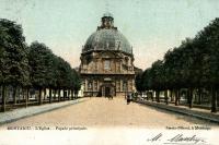 postkaart van Scherpenheuvel L'Eglise - Façade principale