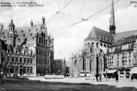 postkaart van Leuven Eglise Saint-Pierre