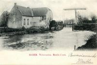 postkaart van Zichem Moulin à eau