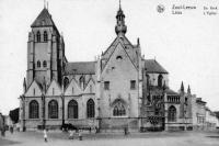 postkaart van Zoutleeuw L'église
