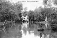 postkaart van Linkebeek Etang du moulin Rose