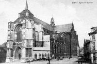 postkaart van Diest Eglise St Sulpice