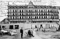 postkaart van Blankenberge Le Grand Hôtel de l'Océan