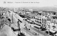 postkaart van Wenduine Panorama du boulevard de Smet de Naeyer