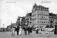 postkaart van Blankenberge L'hôtel Continental
