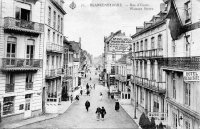 postkaart van Blankenberge Rue d'Ouest - Western Street